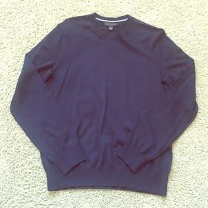 Navy Banana Republic merino sweater